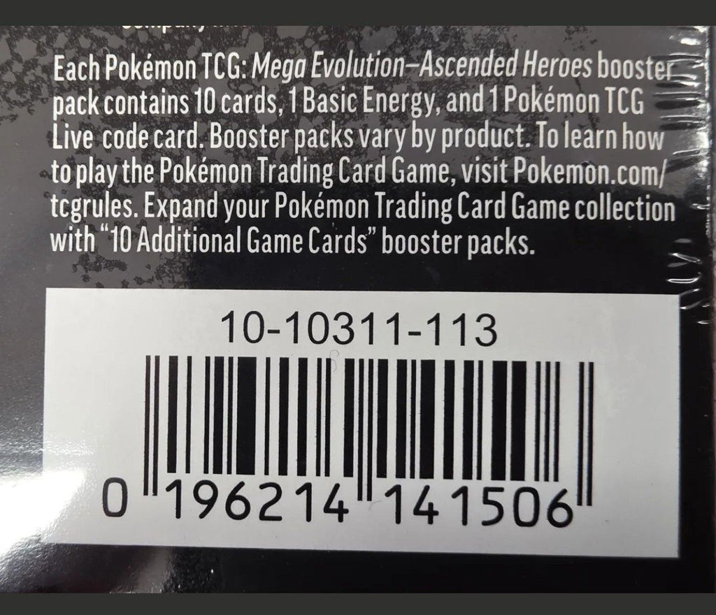 Pokémon TCG: Mega Evolution — Ascended Heroes Booster Bundle (6 Packs)