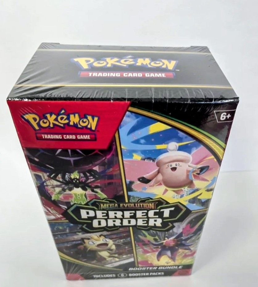 Pokémon TCG: Mega Evolution — Perfect Order Booster Bundle (6 Packs)