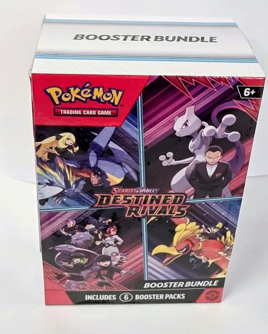 Pokémon TCG: Scarlet & Violet — Destined Rivals Booster Bundle (6 Packs)