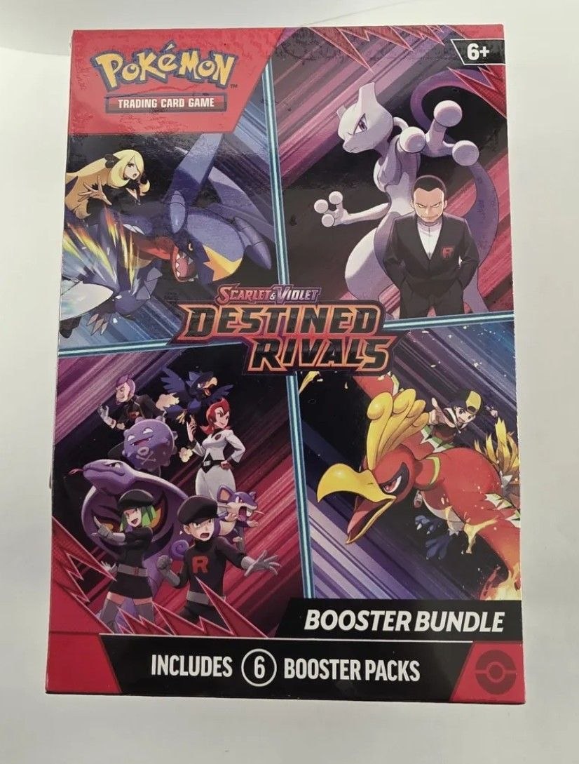 Pokémon TCG: Scarlet & Violet — Destined Rivals Booster Bundle (6 Packs)