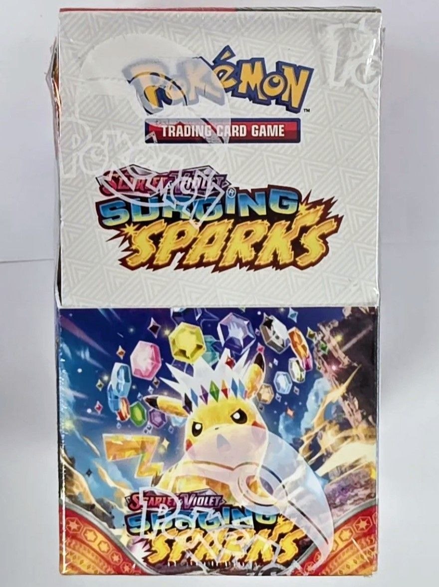 Pokémon TCG: Scarlet & Violet — Surging Sparks 18-Pack Lot (Half Booster Case)