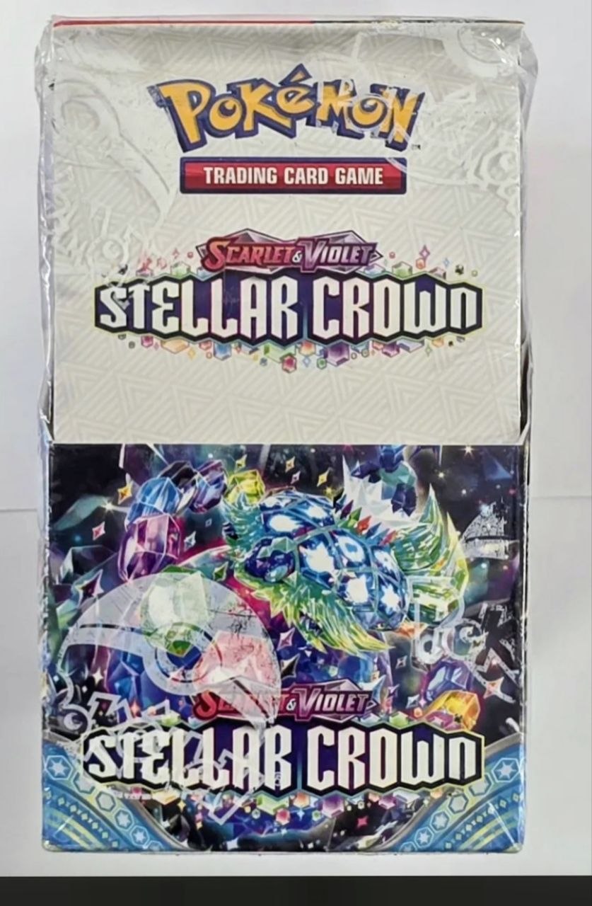 Pokémon TCG: Scarlet & Violet — Stellar Crown 18-Pack Lot (Half Booster Case)