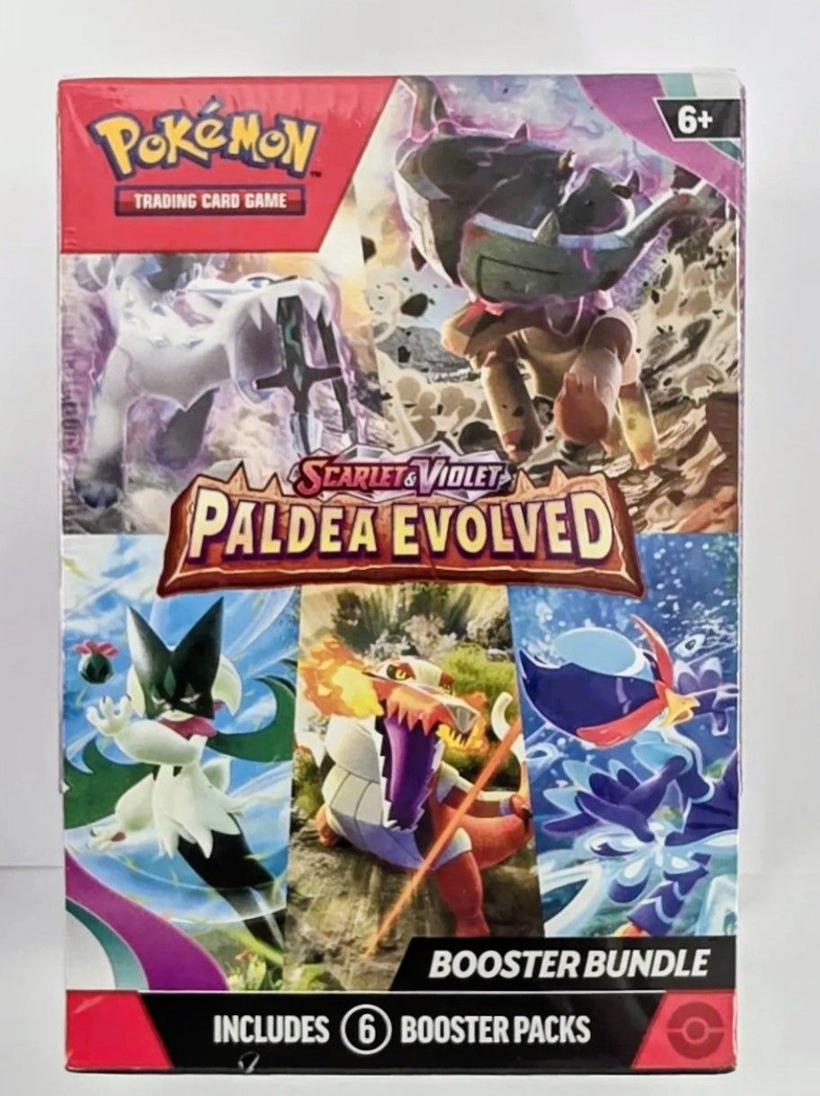 Pokémon TCG: Scarlet & Violet — Paldea Evolved Booster Bundle (6 Packs)