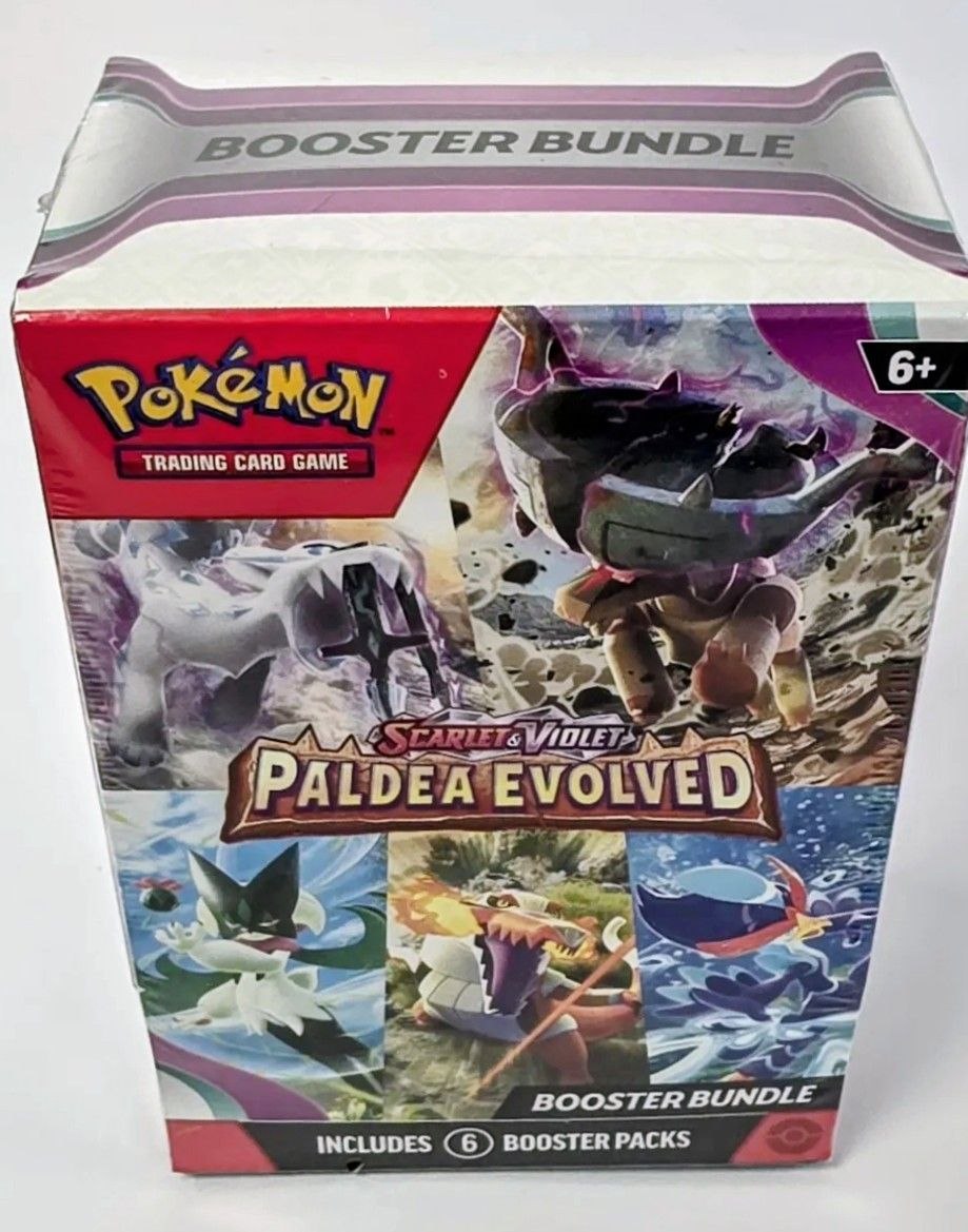 Pokémon TCG: Scarlet & Violet — Paldea Evolved Booster Bundle (6 Packs)