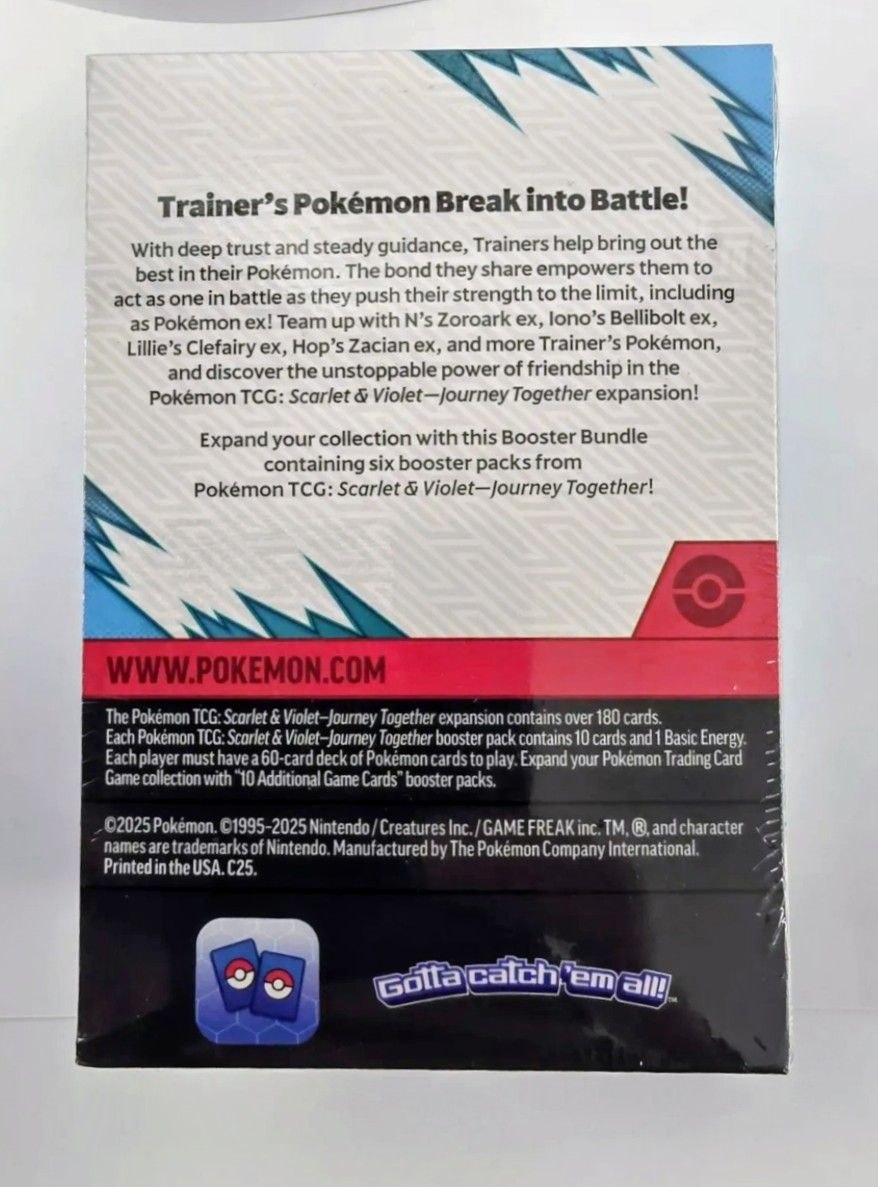 Pokémon TCG: Scarlet & Violet — Journey Together Booster Bundle (6 Packs)