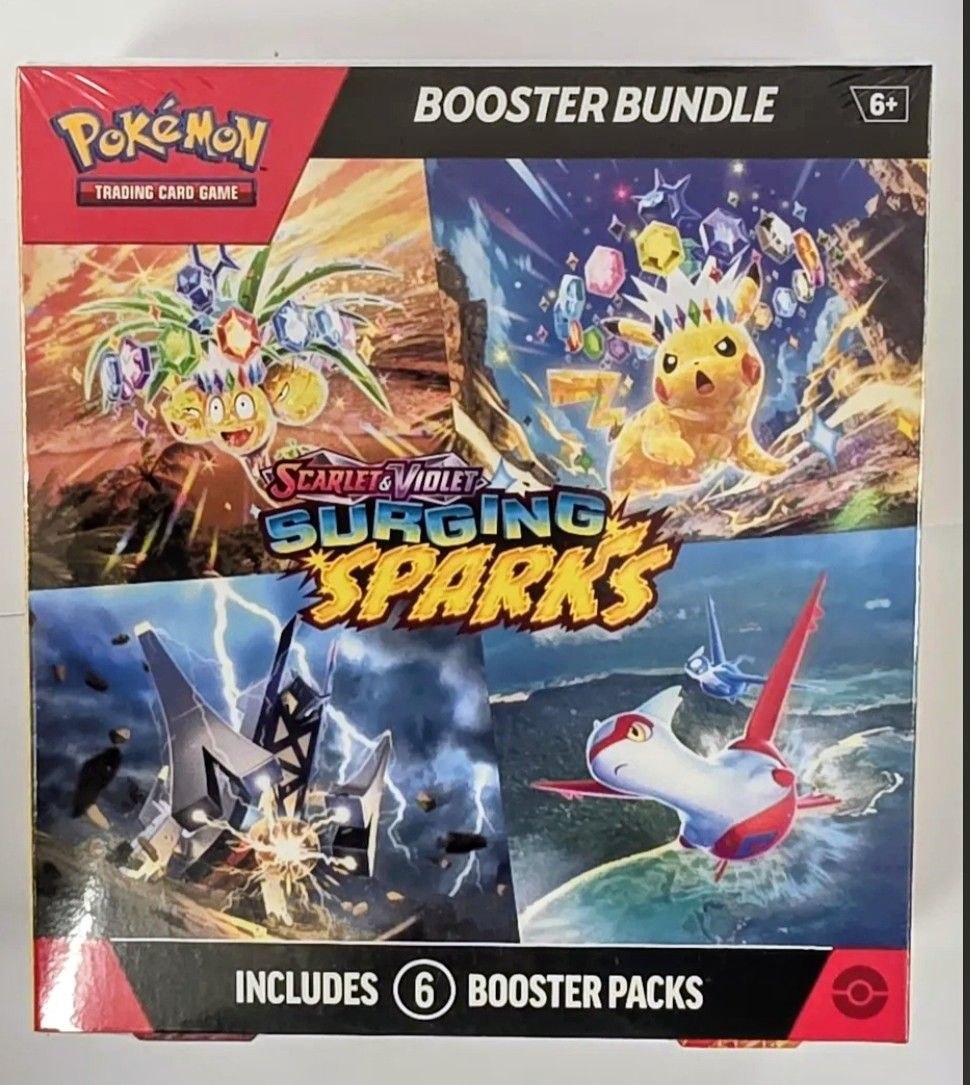 Pokémon TCG: Scarlet & Violet — Surging Sparks Booster Bundle (6 Packs)
