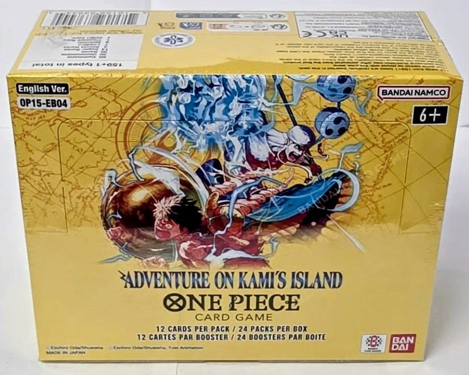 One Piece Card Game: Adventure on Kami's Island Booster Box (OP15-EB04)