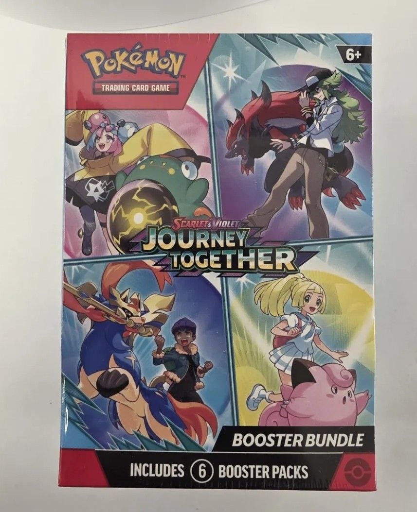 Pokémon TCG: Scarlet & Violet — Journey Together Booster Bundle (6 Packs)